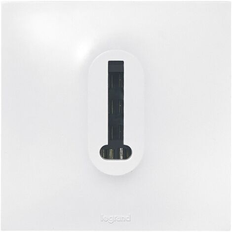 Legrand - Prise téléphone Neptune - 8 contacts en T - Blanc