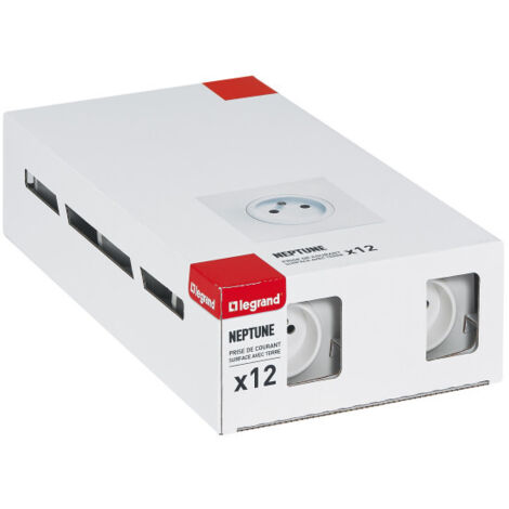Legrand – Lot de 10 prises de courant 2P+T 16A – Pose encastrée – Protection renforcée – Installation rapide sans outil – Compatible avec appareils standards (1/5)