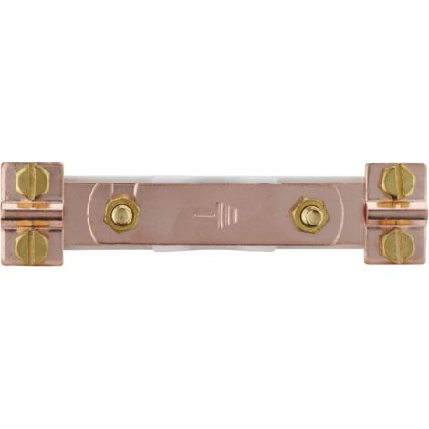 Debflex – Barrette de coupure pour câble de terre – Section 16mm² – 2 connexions – Tension 230V – Protection circuits électriques (1/5)