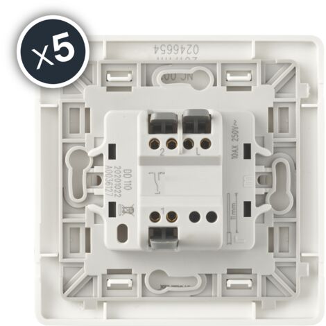 DEBFLEX - LOT DE 5 VA ET VIENT BLANC CALY - 749503