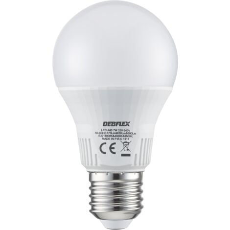 Ampoule LED E27 7W 550Lm 6000ºK 40.000H [HO-CRB6033-A7W-CW]