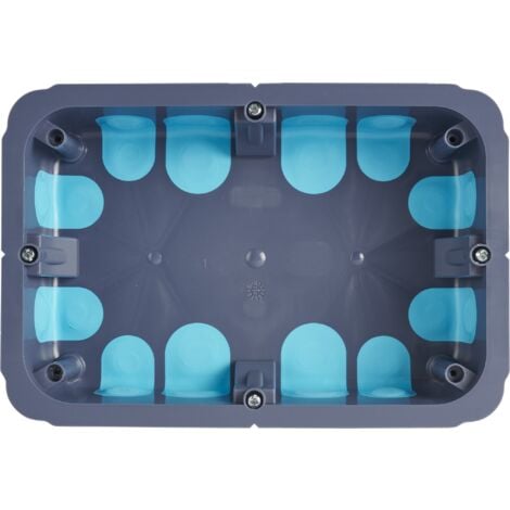 DEBFLEX - BOITE DE DERIVATION ENCASTREE STOPAIR MULTIMAT + COUVERCLE 170X110/P40 - 718867