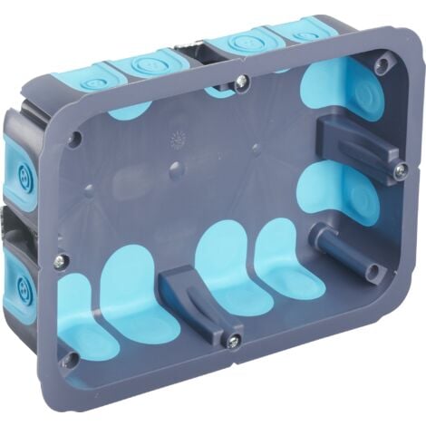 DEBFLEX - BOITE DE DERIVATION ENCASTREE STOPAIR MULTIMAT + COUVERCLE 170X110/P40 - 718867