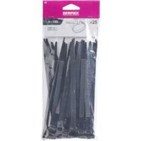 DEBFLEX - COLLIER AUTOBLOCANT 9X180 MM NOIR SACHET DE 25 - 709062