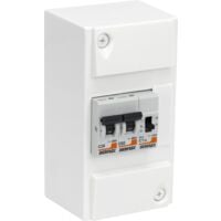 DEBFLEX - COFFRET CHAUFFE EAU 4 MODULES CONTACTEUR J/N - 707657