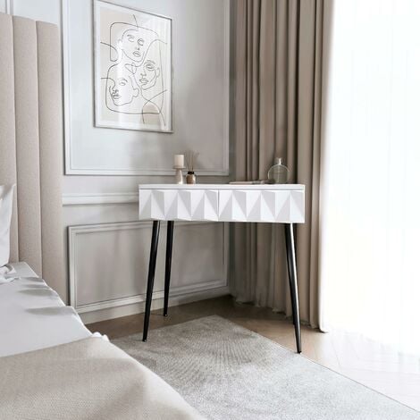 Montana Dressing Table-White/Black