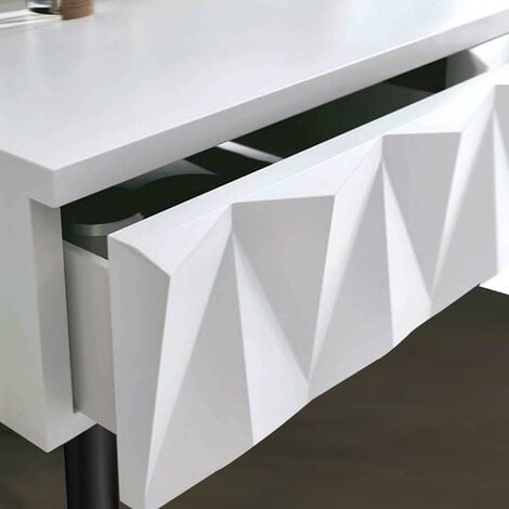 Montana Dressing Table-White/Black