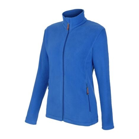 promodoro Women's Double Fleece Jacket Größe L steel gray