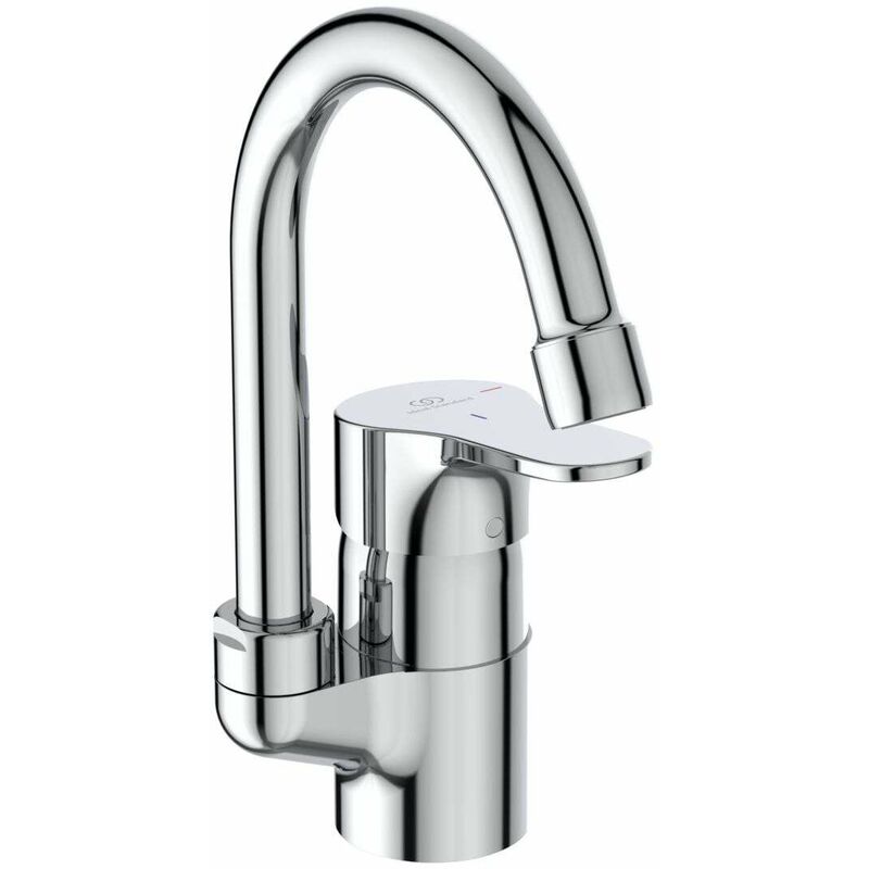 Ceraline Miscelatore Monocomando Bagno - Rubinetto Lavabo Con Risparmio Idrico, Cromato - Foto 3