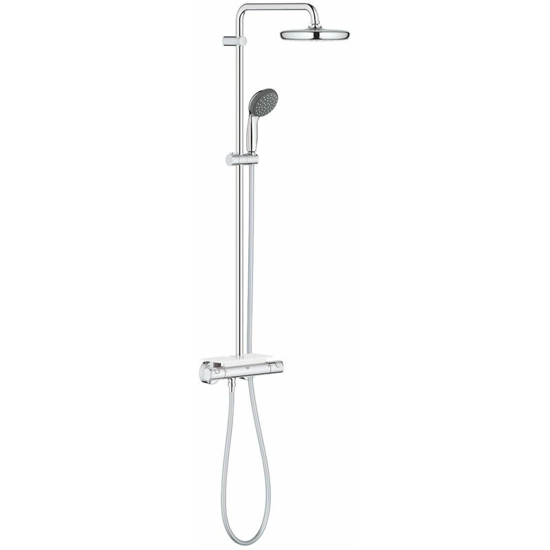 SALISCENDI GROHE, VITALIO RAIN, DOCCIA Ø 130 MM CON 3 GETTI