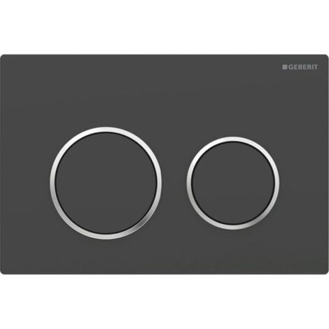 Geberit Omega20 Plaque de déclenchement, pour rinçage à 2