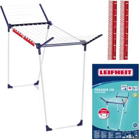 Leifheit Asciugatura - Stendibiancheria Pegasus 150 Solid Slim 81570
