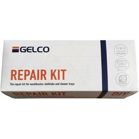 Gelco Accessori - Kit di riparazione per scanalature più profonde in marmo fuso REPAIR SET (1/2)