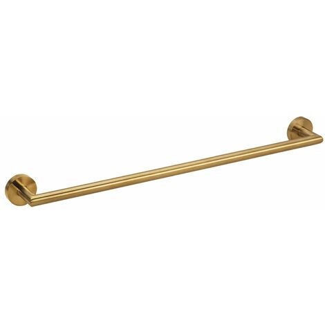 Sapho X-Round - Portasciugamani, lunghezza 66 cm, color oro XR404GB (1/2)