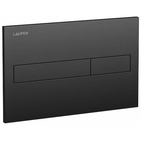 Laufen LIS - Placca di comando AW1, nero opaco H8956617160001
