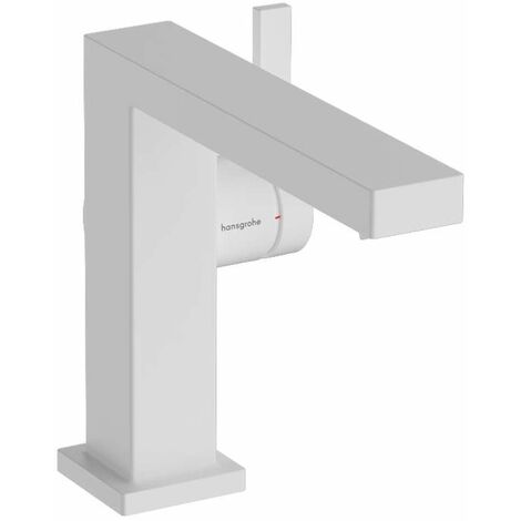 Hansgrohe Tecturis E - Miscelatore da lavabo, CoolStart, EcoSmart, bianco opaco 73021700 (1/4)