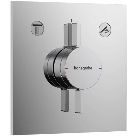 Hansgrohe DuoTurn E - Miscelatore ad incasso per 2 utenze, cromo 75417000 (1/7)