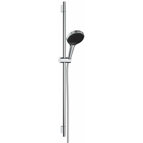 Hansgrohe Rainfinity - Set doccetta, asta e flessibile, 3 getti, cromo 28743000