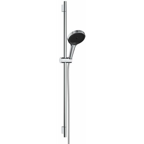 Hansgrohe Rainfinity - Set doccetta, asta e flessibile, 3 getti, EcoSmart, cromo 28744000