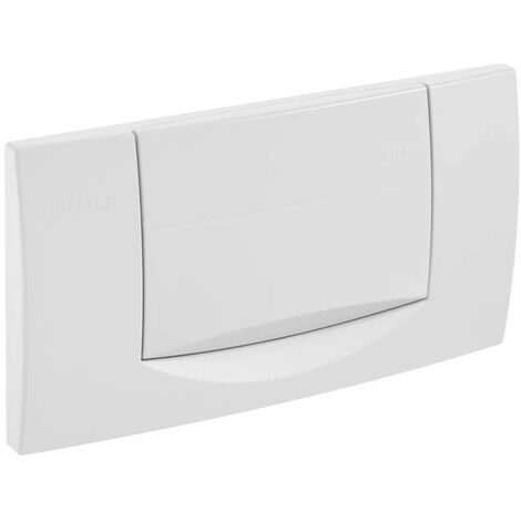 Geberit Twinline - Placca di comando risciacquo 200F, bianco alpino 115.222.11.1