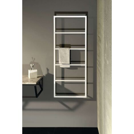 Sapho Ska - Portasciugamani 45x115 cm, bianco opaco SKA511