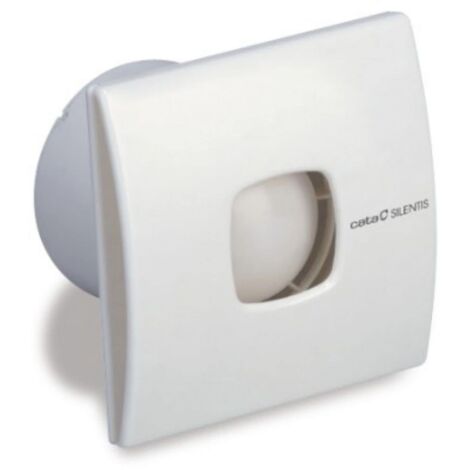 Sapho Cata Silentis - Ventilatore da bagno 12 assiale, 20 W, condotto 120 mm, bianco 01080000