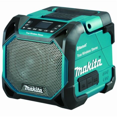 Makita Accessori - Altoparlante Bluetooth, alimentazione elettrica e a batteria DMR203