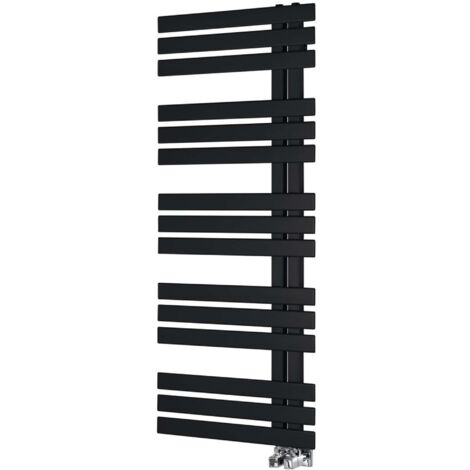 Sapho Silvana - Scaldasalviette 124x50 cm, nero opaco IR154B