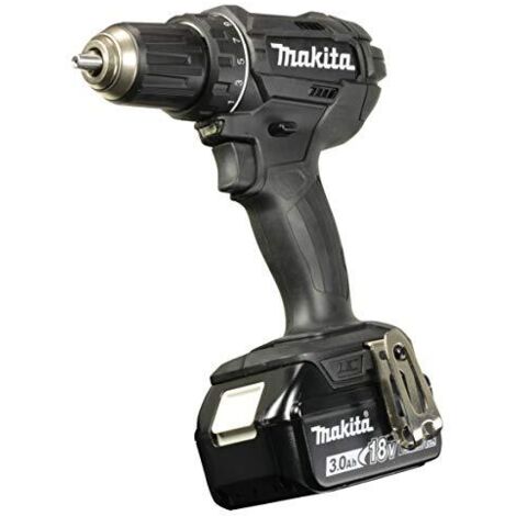 Makita Utensili - Trapano avvitatore a batteria 18V, 2x batterie da 3,0 Ah, caricabatterie DDF482RFEB