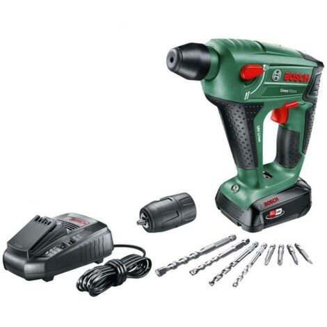 Bosch Utensili - Tassellatore a batteria 12V, 2 batterie 2,5 Ah, caricabatterie 060395230F