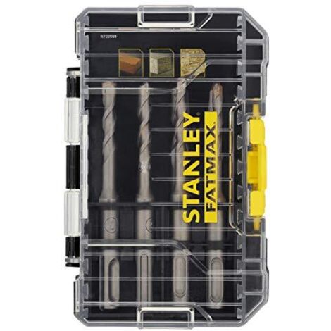 Stanley Accessori - Set di 8 punte da trapano SDSPlus STA88555-XJ (1/4)