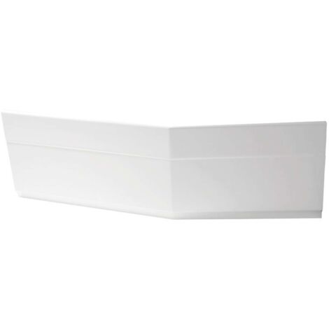 Polysan Tigra - Pannello di rivestimento 170 R frontale, bianco 90812