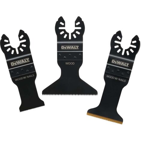 DeWALT Accessori - Set di 3 accessori per smerigliatrici oscillanti multiuso DT20760