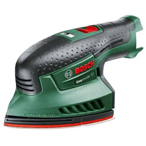 Bosch Utensili - Levigatrice vibrante AKU 12V, senza batteria e caricabatterie 060397690B
