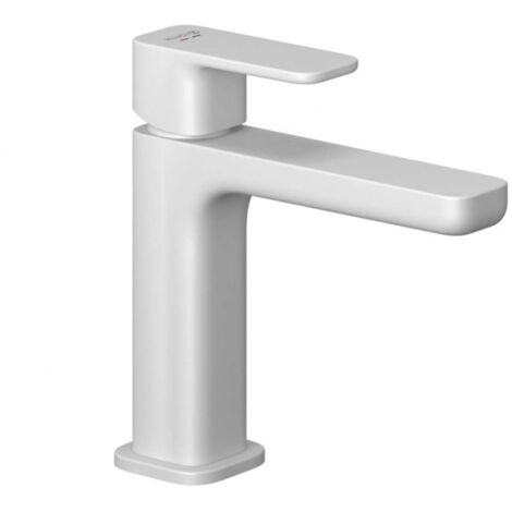 Kludi Renon - Miscelatore da lavabo, con sistema di scarico Push-Open, bianco opaco 422885375 (1/2)