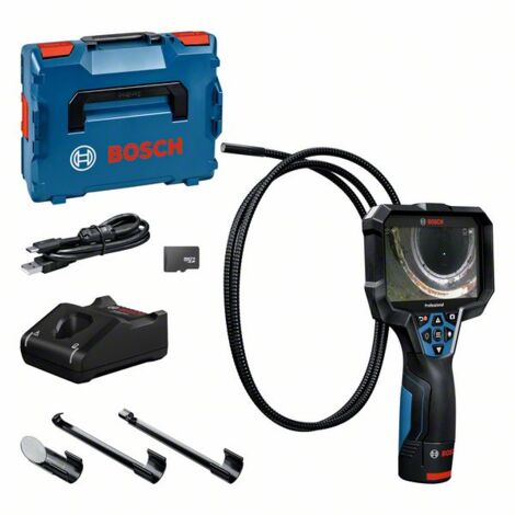 Telecamera di ispezione Bosch GIC 12V-5-27 C, 1x 2,0Ah e caricatore in L-BOXX 136