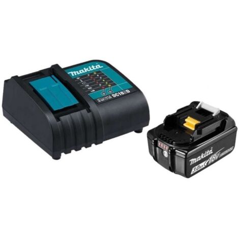 Makita Accessori - Set caricabatterie 2,6A e 1x batteria 18 V LXT 3,0 Ah 199994-5