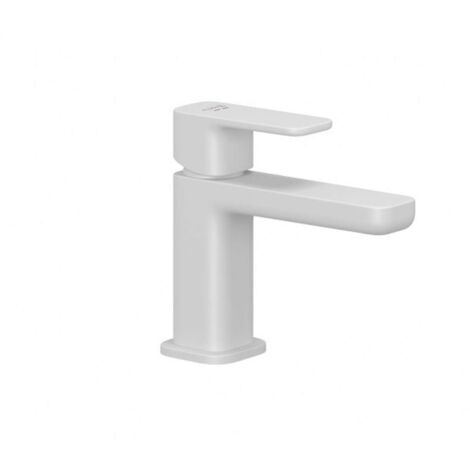 Kludi Renon - Miscelatore da lavabo, con sistema di scarico Push-Open, bianco opaco 422665375 (1/2)