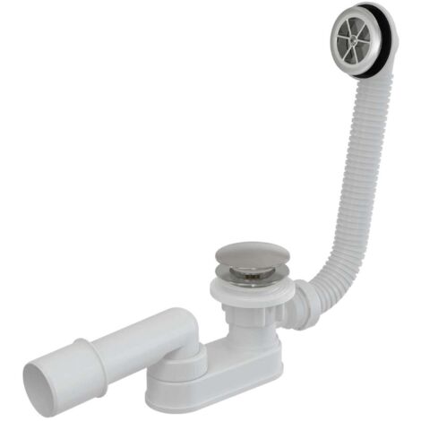 Piletta Di Scarico Cromata Per Piatti Doccia, Sifone Doccia Cromato Da 90 Mm Di Diametro 87901653
