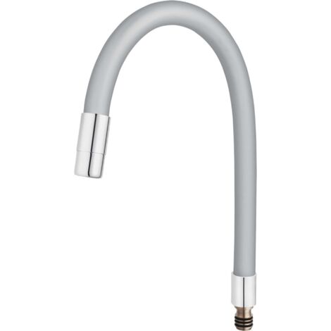 Novaservis Accessori - Tubo Per Miscelatore Per Lavello, Grigio Argento Ram707100s 83144590
