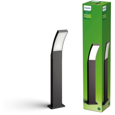 Philips myGarden - Lampada a colonna LED per esterni, altezza 60 cm, 4000 K, 12 W, antracite 929003189201 (1/4)