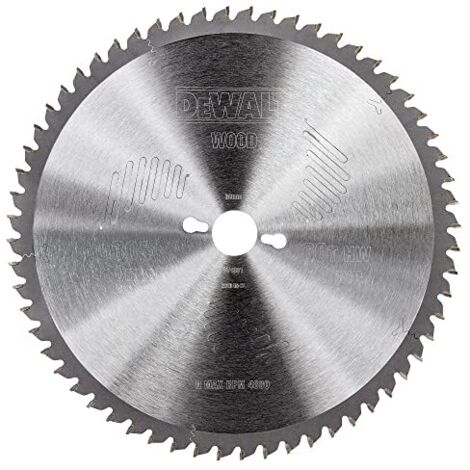 DT4331 Ø305 Lama fissa DEWALT per tutti gli usi - foro 30 - 60 denti positivo - DT4331
