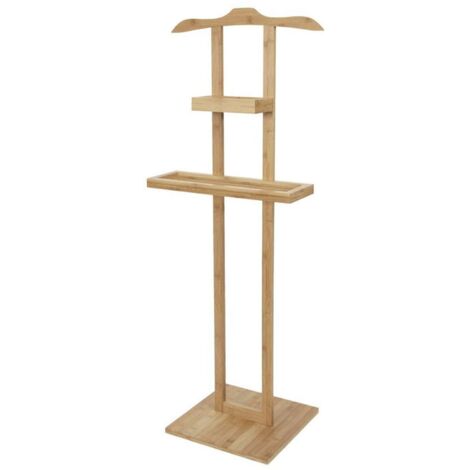 Compactor Organizzazione dell'armadio - Appendiabiti 45x32x115 cm, bambù RAN6987