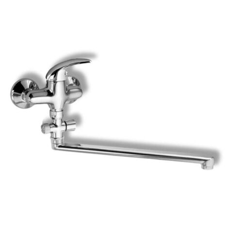 Novaservis Metalia 55 - Miscelatore per vasca da bagno a parete senza accessori 100 mm, cromo 55073/1,0