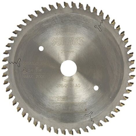 DeWALT Accessori - Disco da taglio per legno, 165x20 mm, 54 denti DT1087 (1/2)