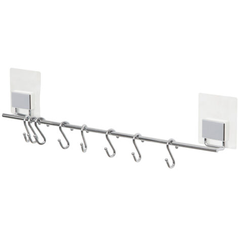 Confezione da 4 ganci per porta, ganci appendiabiti doppi per porta dell' armadio, gancio per appendere in acciaio inossidabile | Leroy Merlin