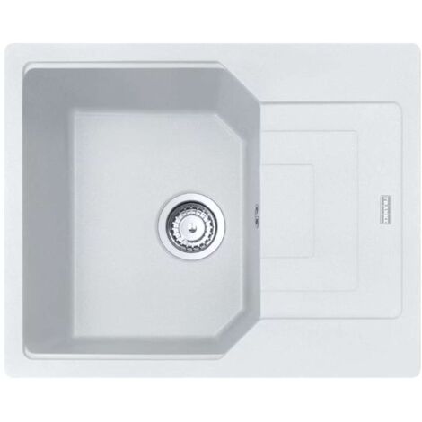 Franke Urban - Lavello in fragranite UBG 611-62, 62x50 cm, bianco ghiaccio 114.0700.095