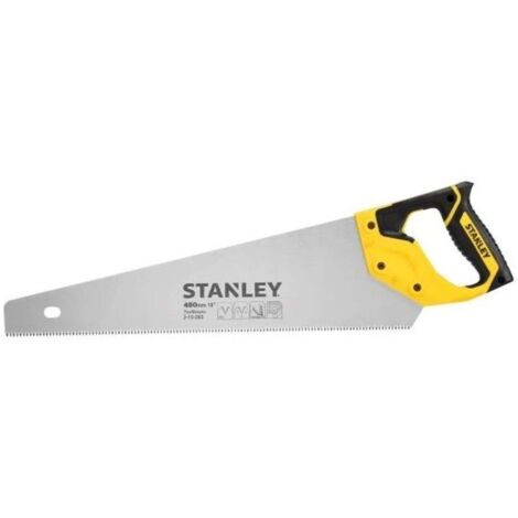 Stanley Utensili - Sega manuale 7 TPI, lunghezza 45 cm 2-15-283