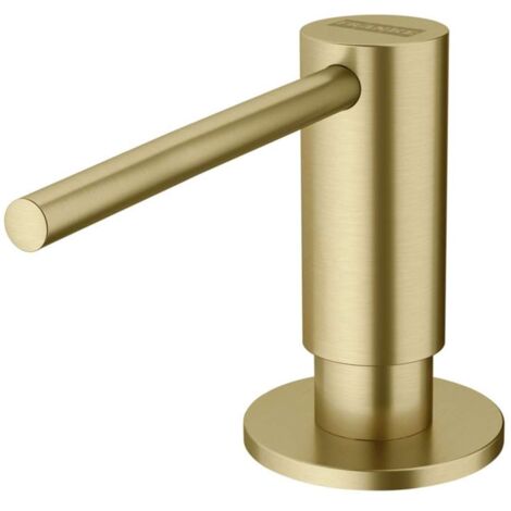 Franke Atlas Neo - Dispenser di sapone, 350 ml, oro 112.0717.105