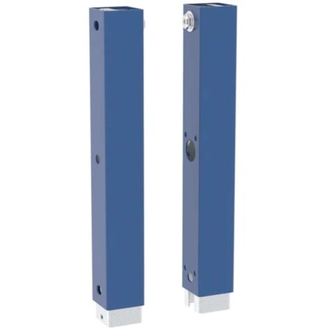 Ha-Ra - Estensione per Pavimenti con Fibre umide, 42 cm, 2 Pezzi, Colore: Bianco